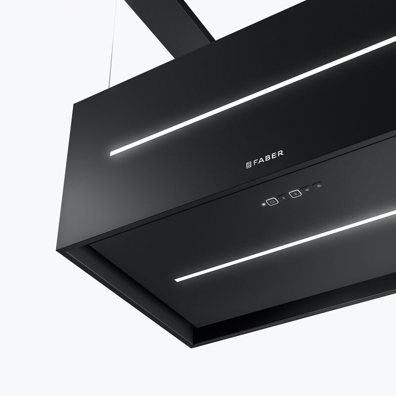 Graziosa Isola 31" Island Range Hood 600 CFM GRAZIS30BKV
