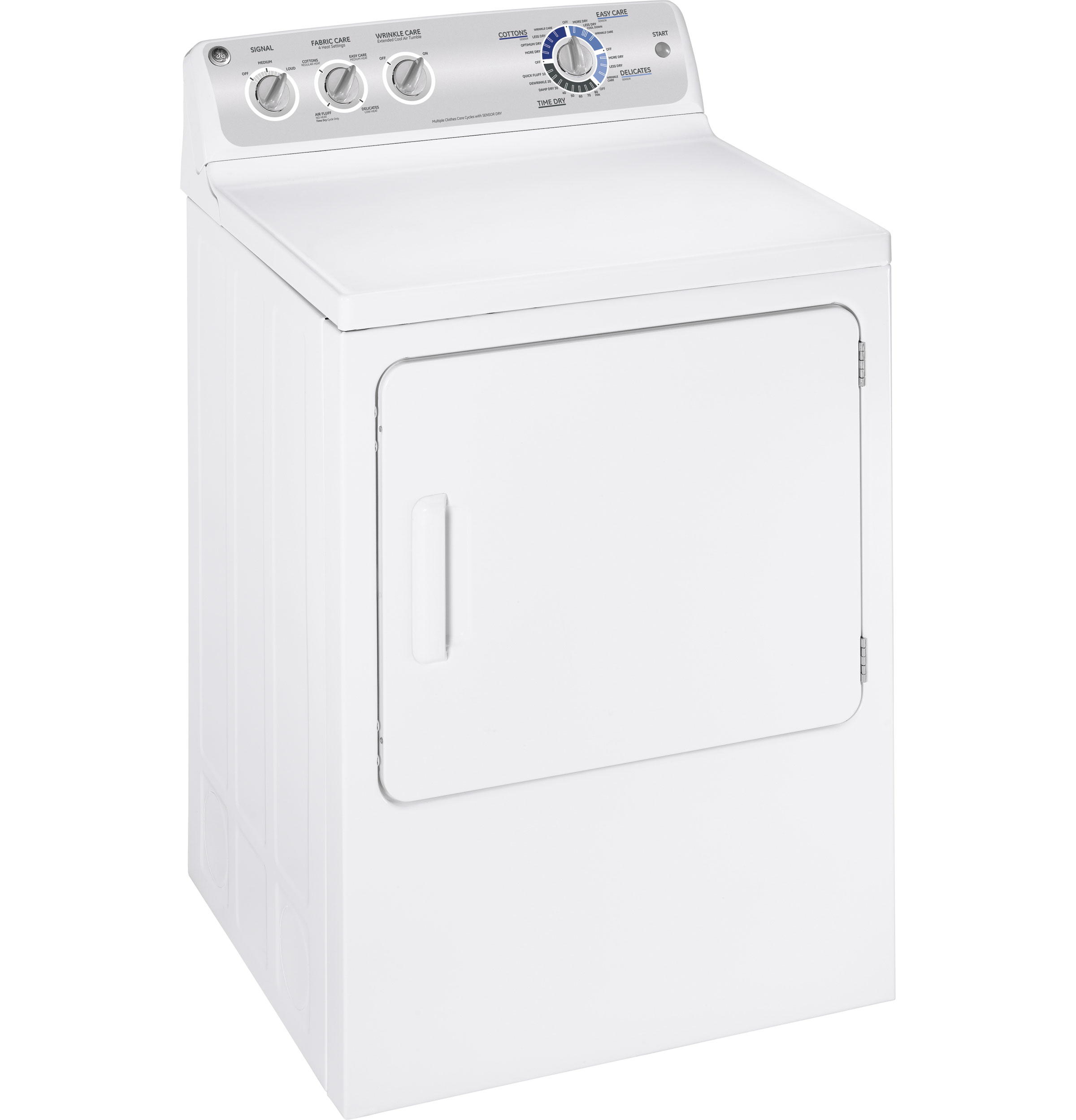 7.0 cu. ft. stainless steel capacity electric dryer with Sensor Dry GRDN510EMWS