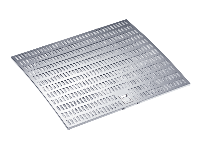 Grease filter  Made from high-quality stainless steel. GREASEFILTERMETAL434X390X9