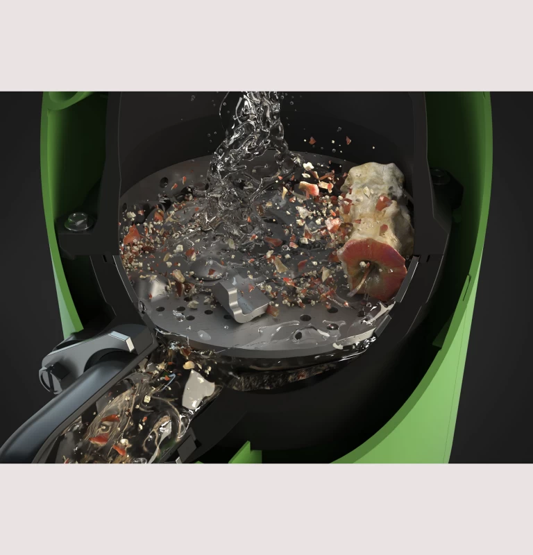 DISPOSALL 1/2 HP Disposall Green Continuous Feed Garbage Disposer Corded GREEN05P