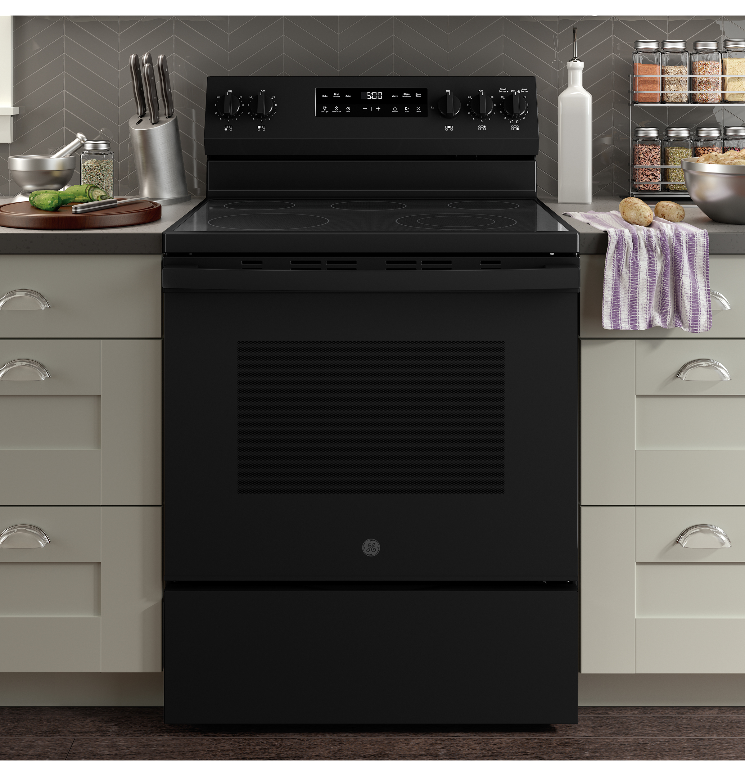 30" Free-Standing Electric Range with Crisp Mode view 18