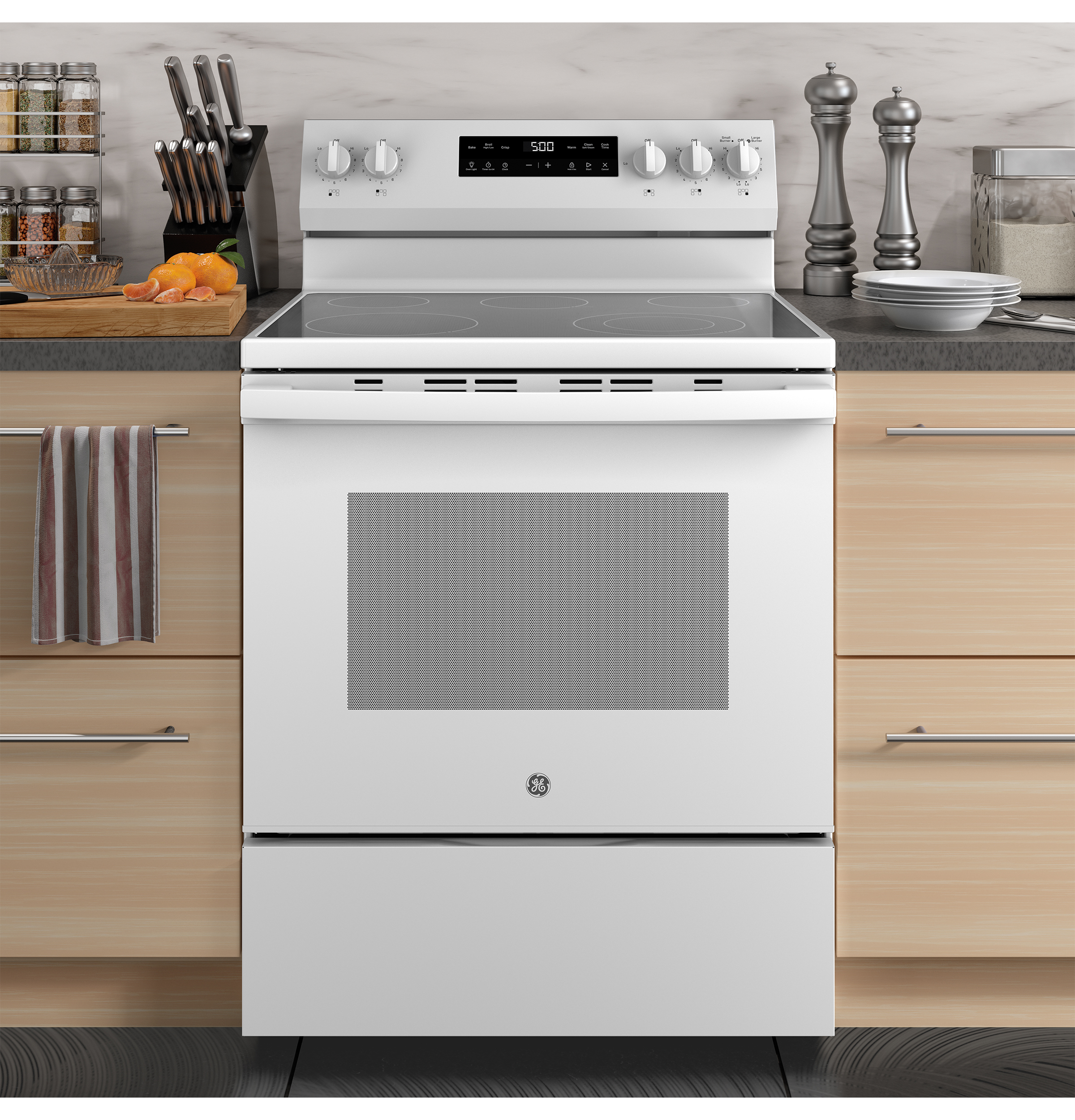30" Free-Standing Electric Range with Crisp Mode view 18