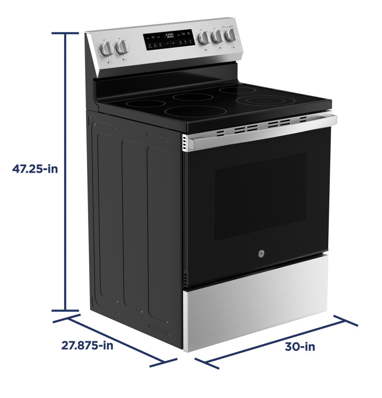 30" Free-Standing Electric Range with Crisp Mode view 68