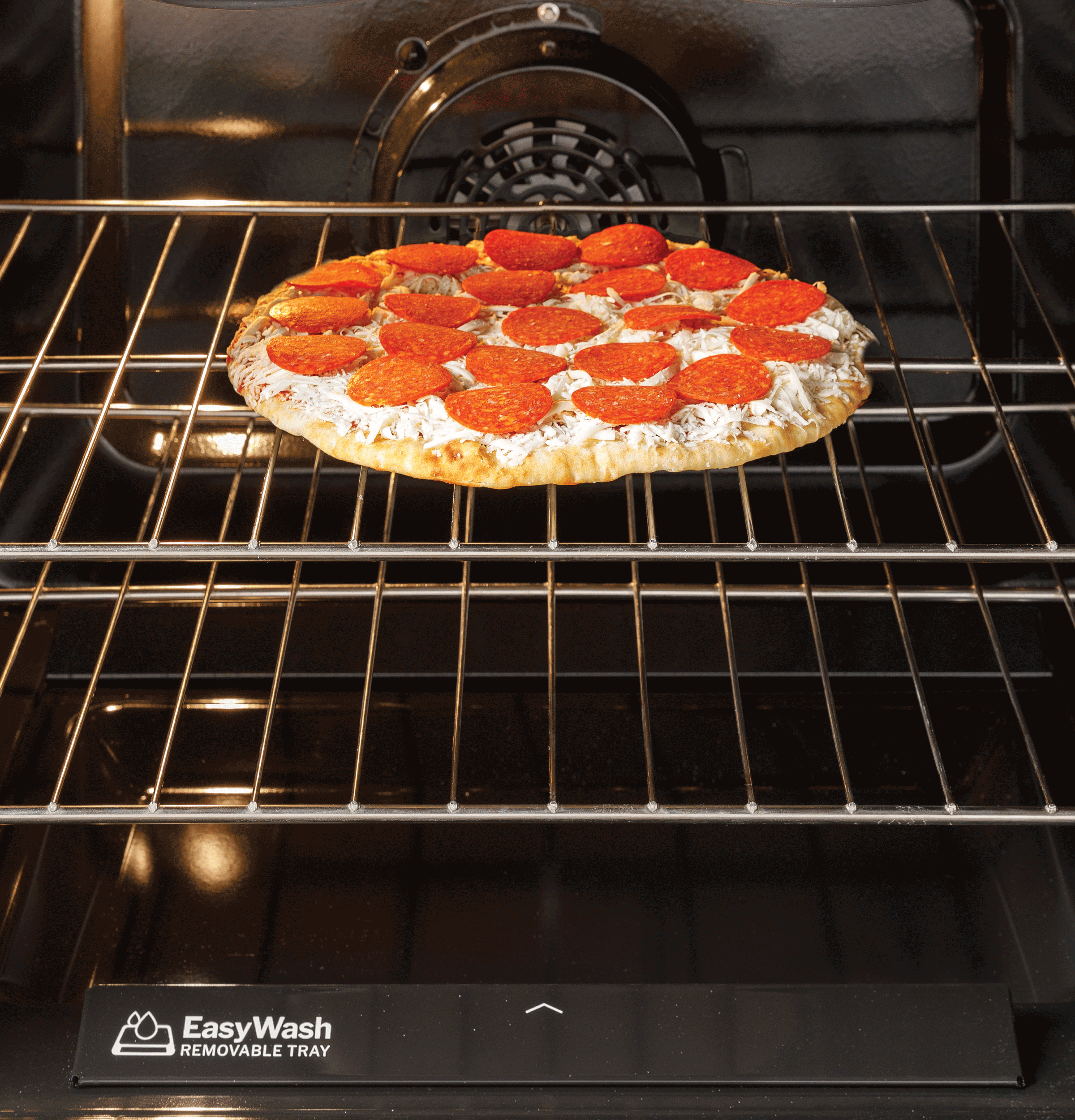 30" Free-Standing Electric Convection Range with No Preheat Air Fry and EasyWash Oven Tray view 8