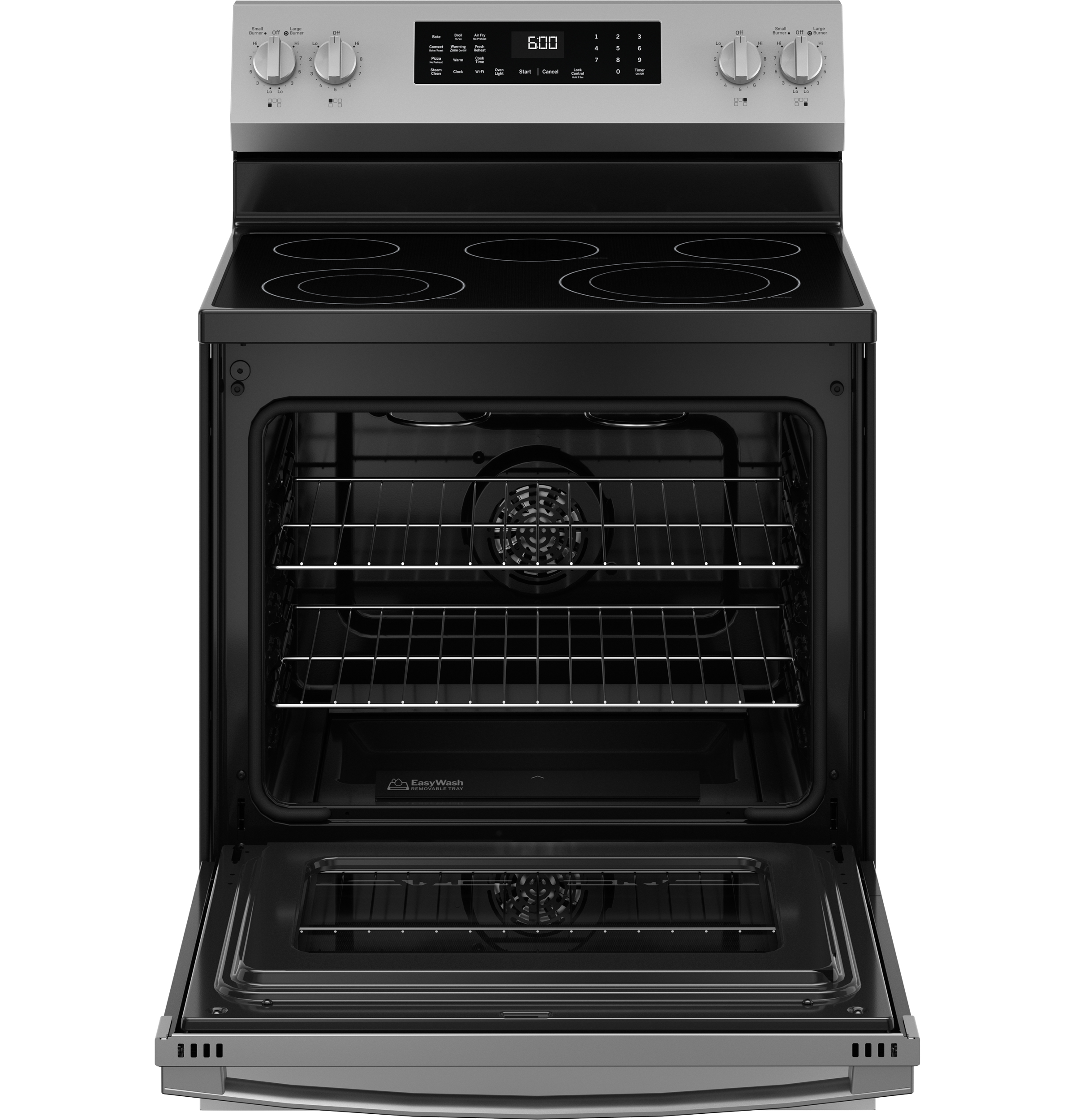 30" Free-Standing Electric Convection Range with No Preheat Air Fry and EasyWash Oven Tray view 21