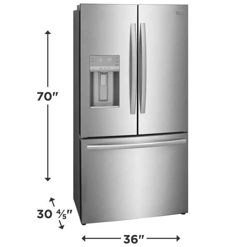 23 Cu. Ft. Counter-Depth French Door Refrigerator view 2