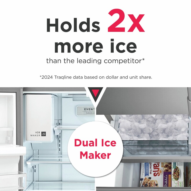 28 Cu. Ft. Standard-Depth French Door Refrigerator view 5