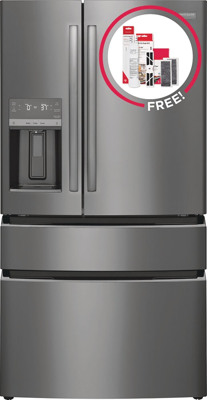 22 Cu. Ft. Counter-Depth 4-Door French Door Refrigerator with Free Additional Filter Kit GRMC2273CDC1