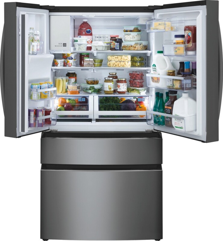 22 Cu. Ft. Counter-Depth 4-Door French Door Refrigerator view 2