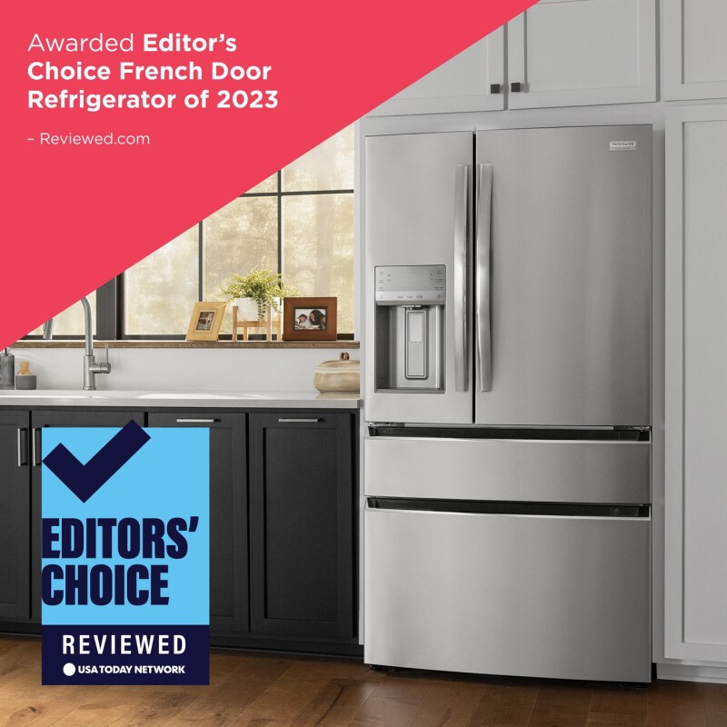 22 Cu. Ft. Counter-Depth 4-Door French Door Refrigerator with Free Additional Filter Kit GRMC2273CFC1