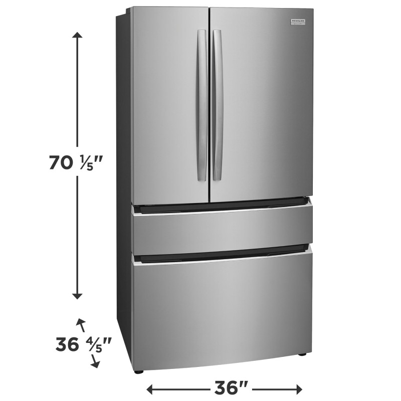 27 Cu. Ft. Standard-Depth 4-Door French Door Refrigerator view 14