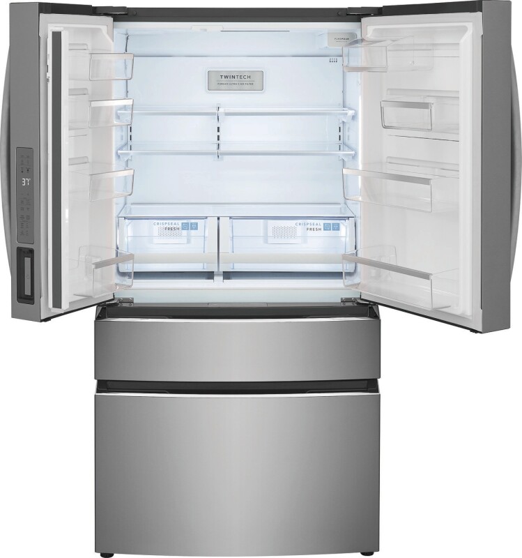 27 Cu. Ft. Standard-Depth 4-Door French Door Refrigerator view 4