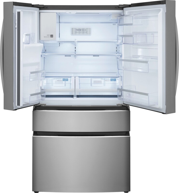 26 Cu. Ft. Standard-Depth 4-Door French Door Refrigerator view 4