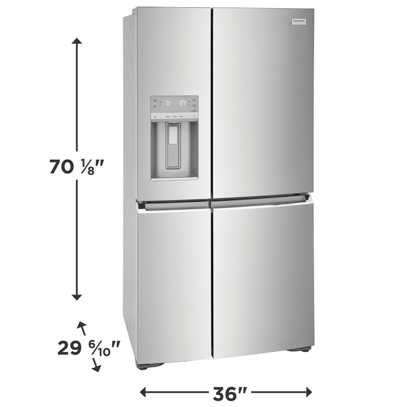 22 Cu. Ft. Counter-Depth 4-Door Refrigerator view 2