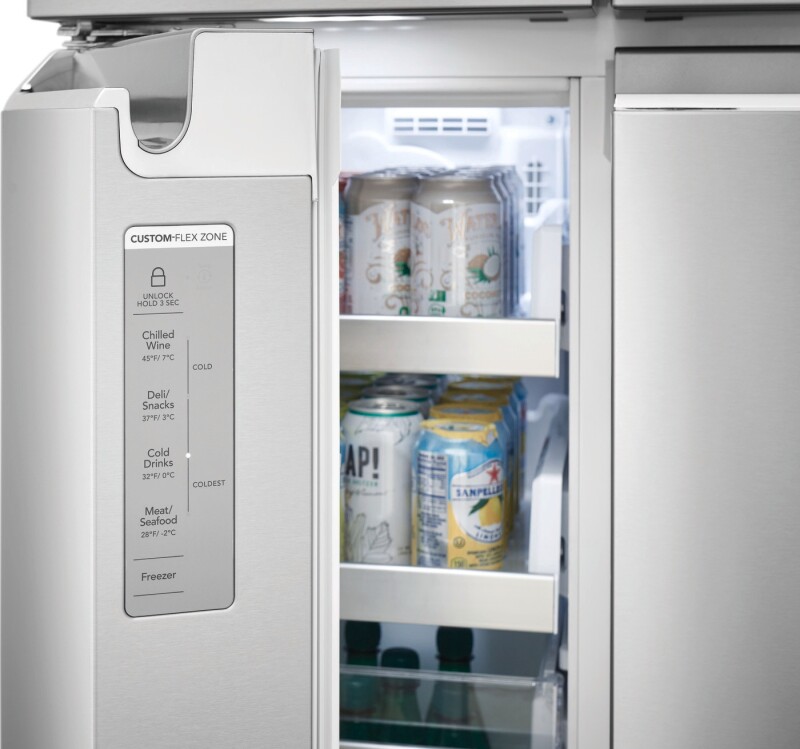 22 Cu. Ft. Counter-Depth 4-Door Refrigerator view 7