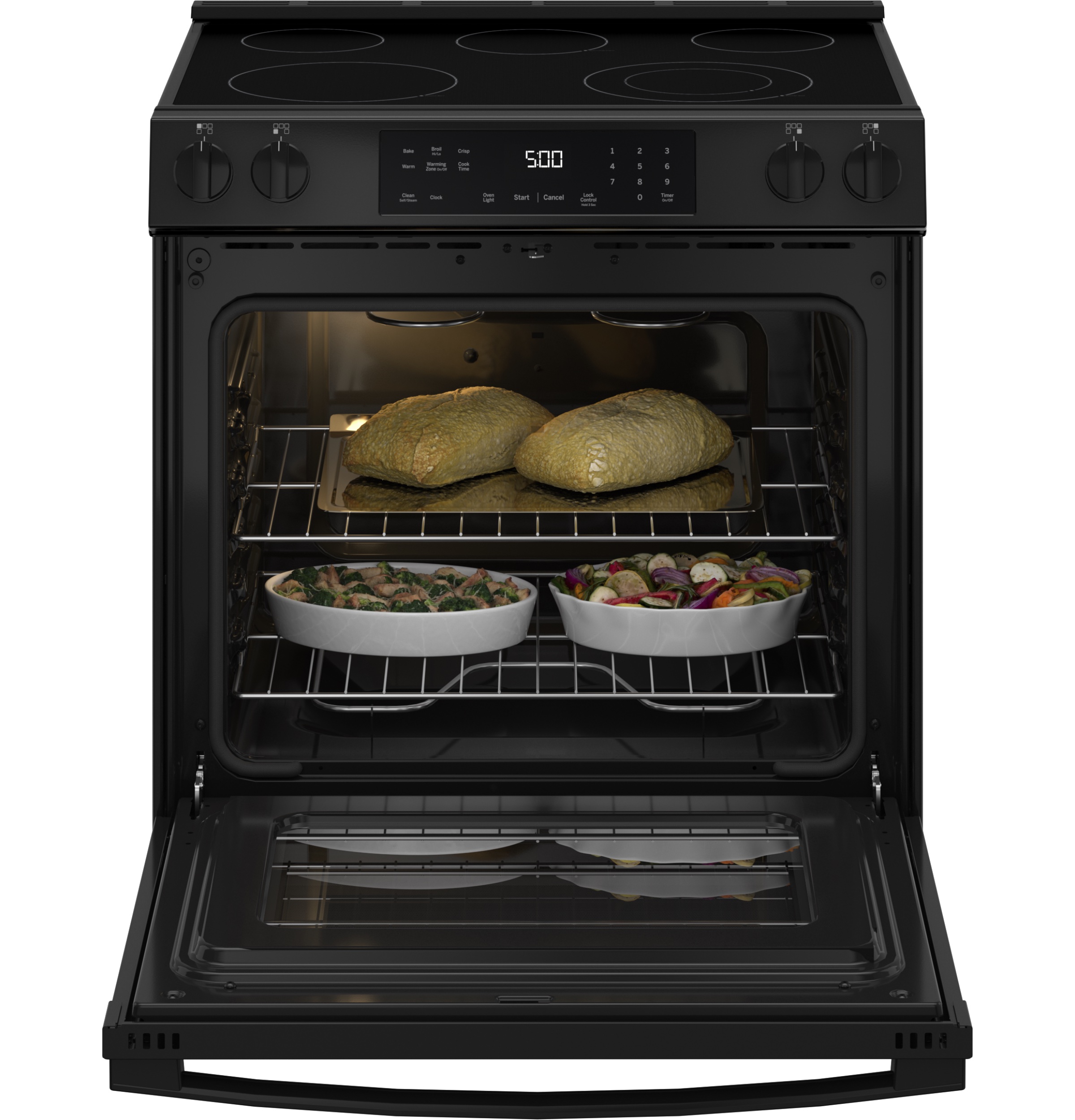 30" Slide-In Electric Range with Crisp Mode view 23
