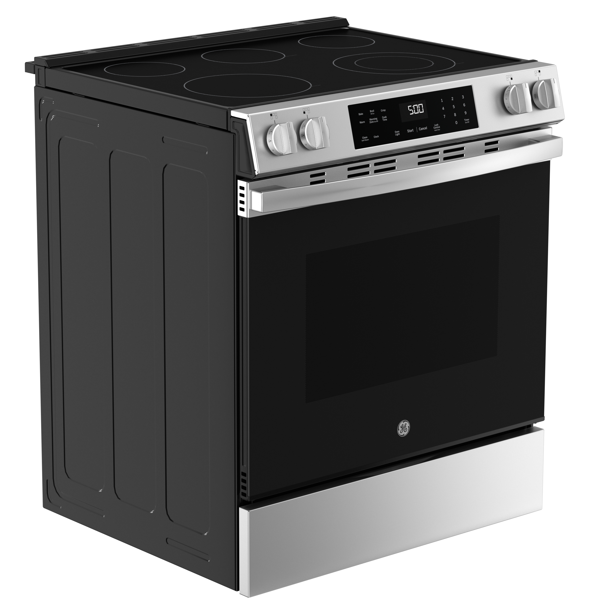 30" Slide-In Electric Range with Crisp Mode view 3