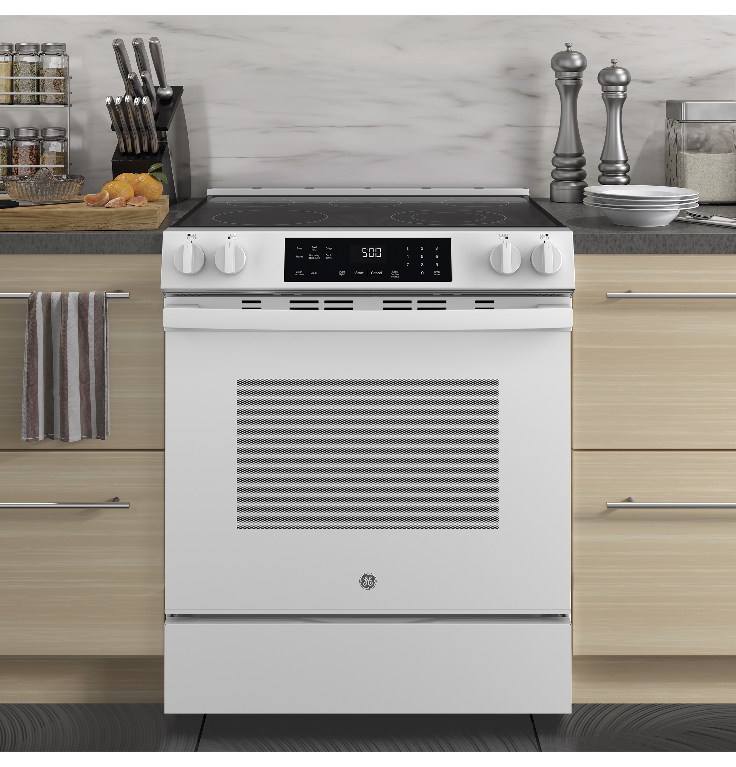 30" Slide-In Electric Range with Crisp Mode view 21