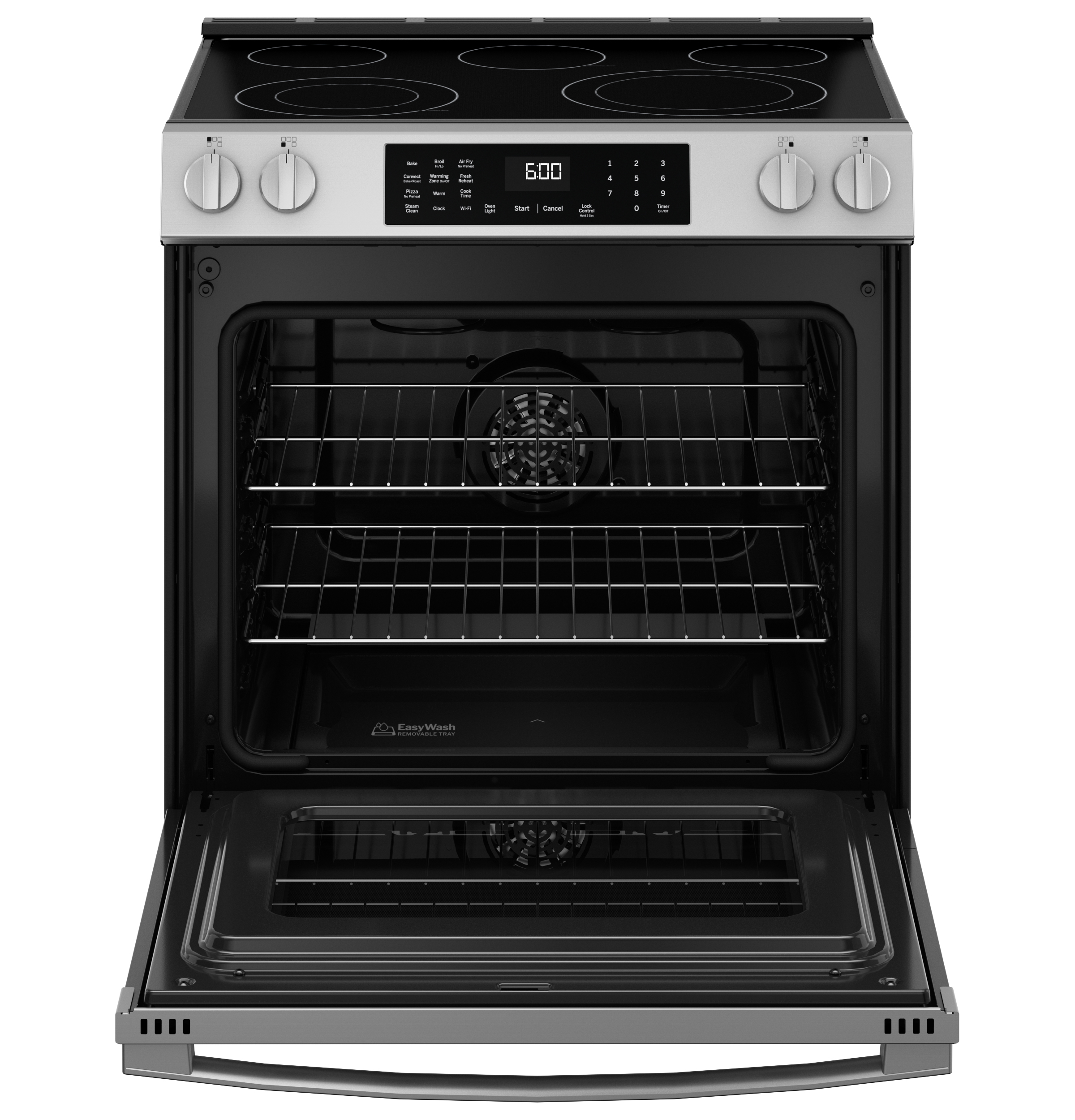 30" Slide-In Electric Convection Range with No Preheat Air Fry and EasyWash Oven Tray view 23