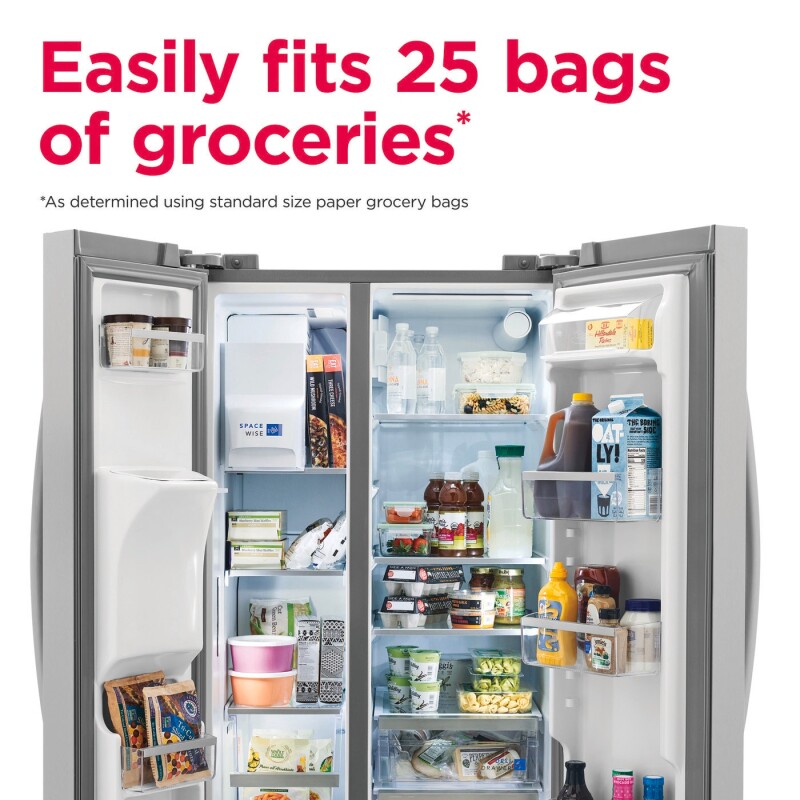 22 Cu. Ft. 33" Standard-Depth Side-by-Side Refrigerator view 8
