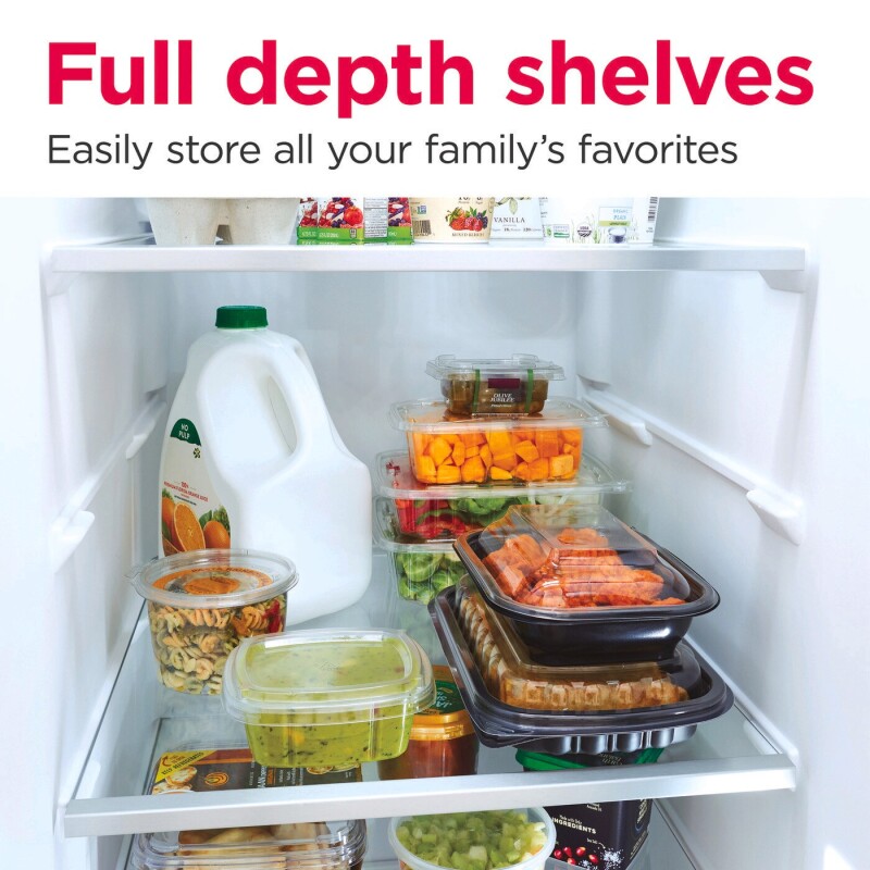 22 Cu. Ft. 33" Standard-Depth Side-by-Side Refrigerator view 3