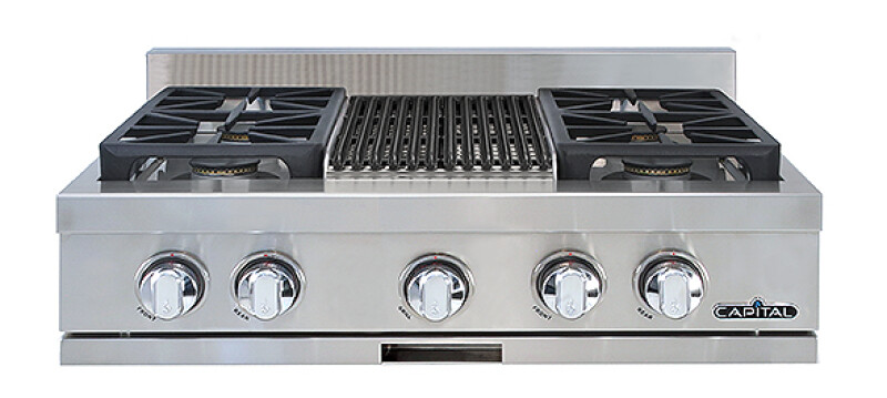 24″ and 30″ Rangetops Burners / BBQ / 2 Burners LP GRT302B22L