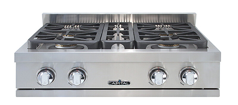 24″ and 30″ Rangetops Burners NG GRT3044N