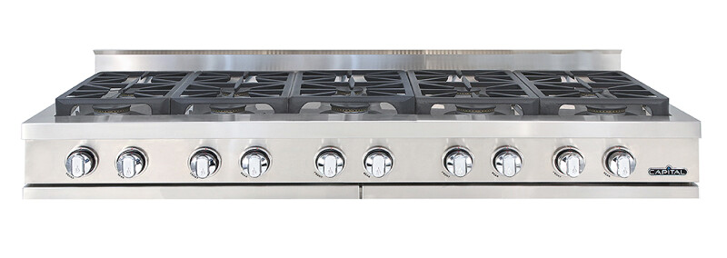 60″ Rangetop 10 Sealed Burners LP GRT6010L