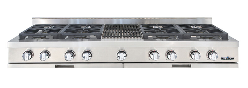 60″ Rangetop 4 Sealed Burners / Grill / 4 Sealed Burners LP GRT604B4L