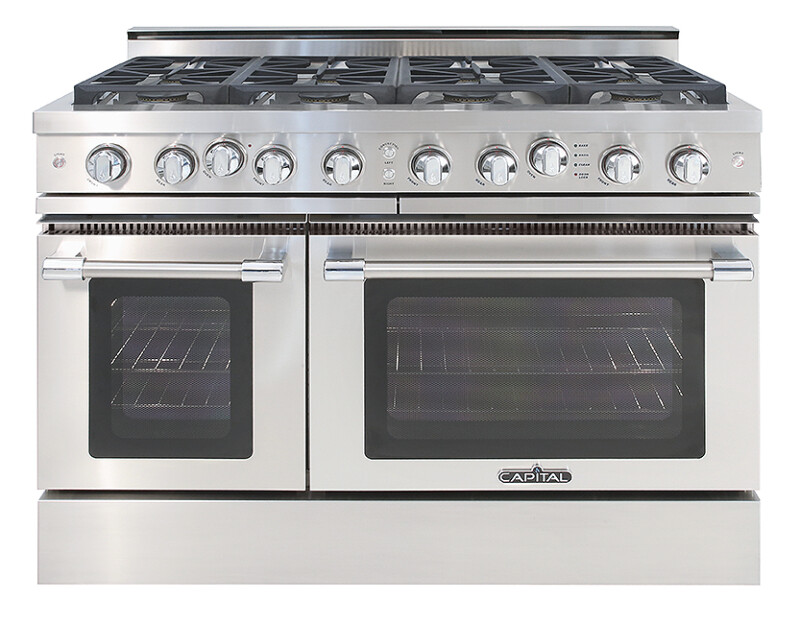 48″ Grand Chef Range 8 Sealed Burners NG GSCR488N