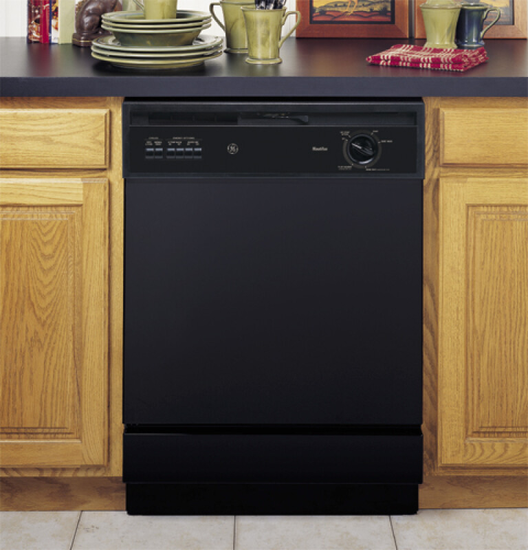 GE Nautilus Built-In Dishwasher Black GSD3200JBB Picture 1