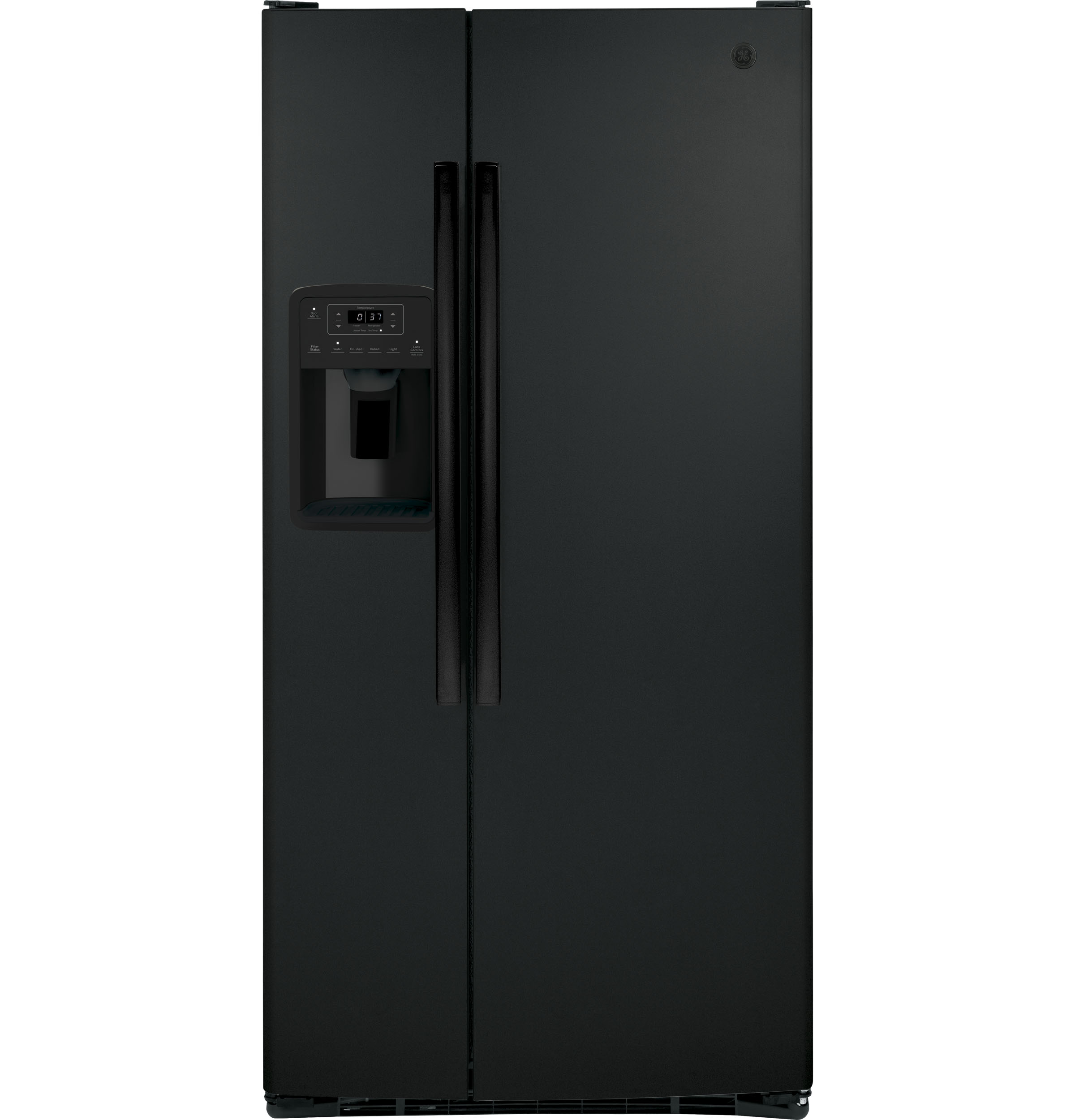 Ge® Energy Star® 23.0 Cu. Ft. Side-by-side Refrigerator GSE23GGPBB