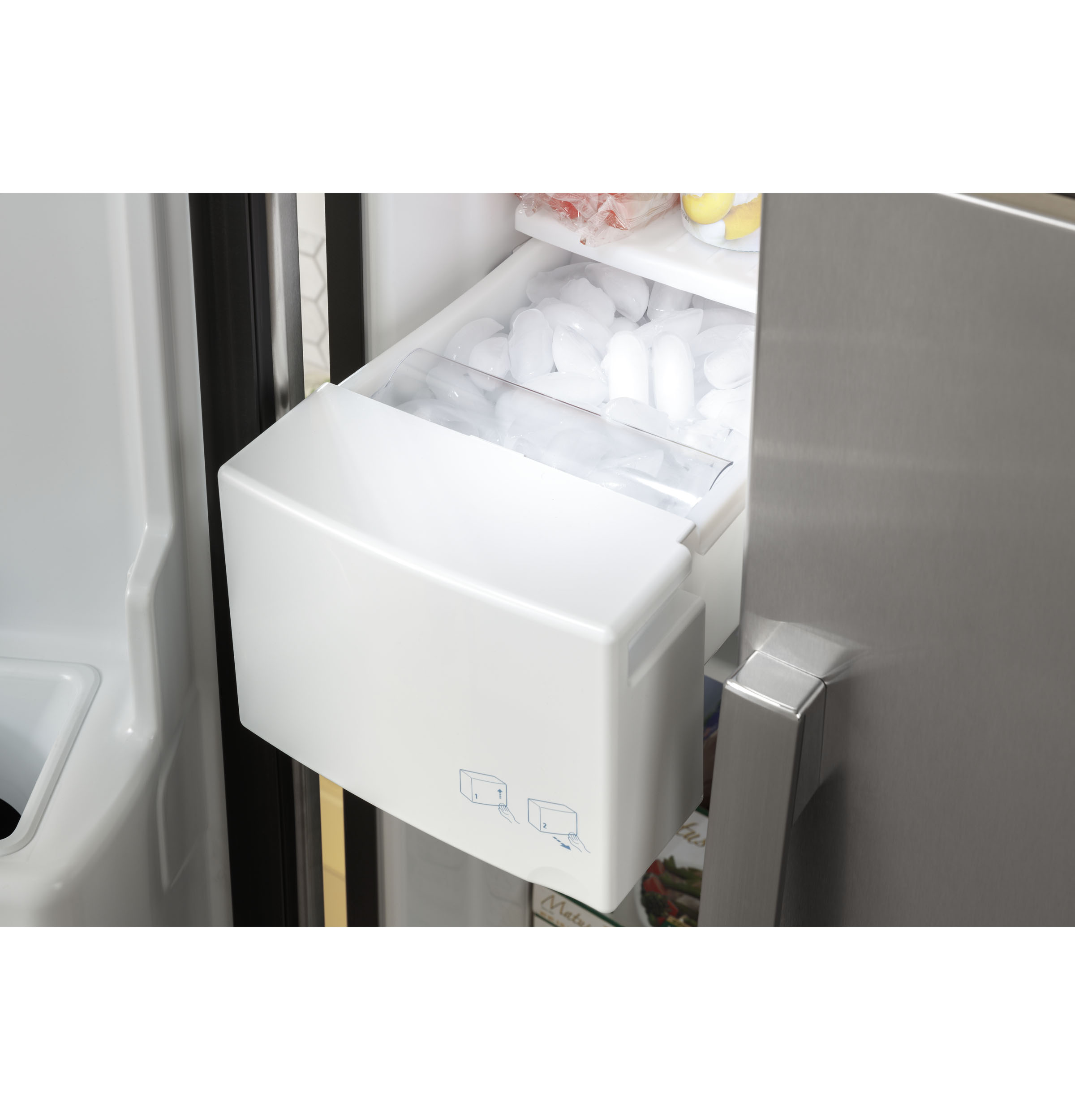 23.0 Cu. Ft. Side-By-Side Refrigerator view 9