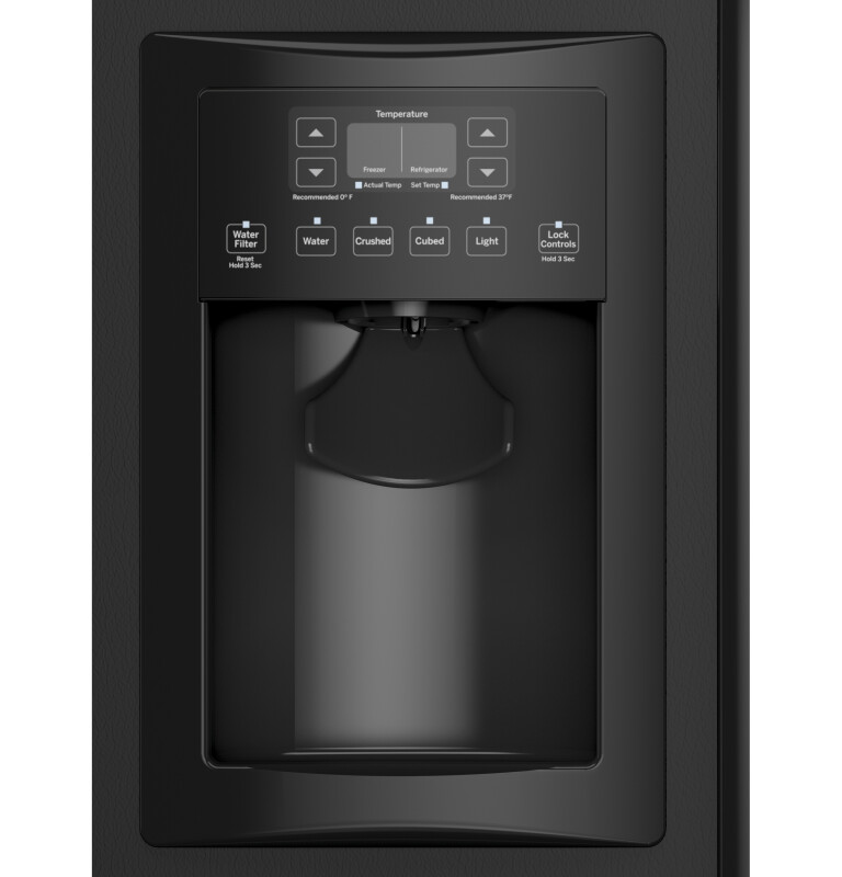 24.7 Cu. Ft. Side-By-Side Refrigerator GSE25ETHBB