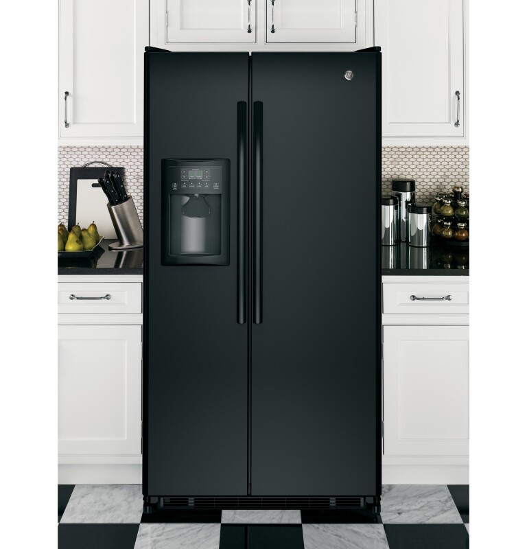 24.7 Cu. Ft. Side-By-Side Refrigerator GSE25ETHBB