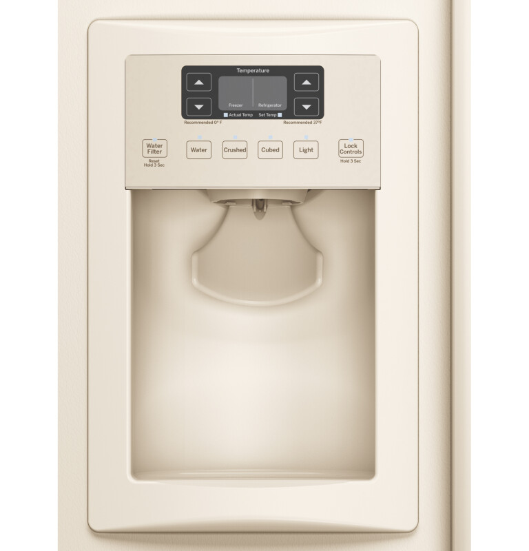 24.7 Cu. Ft. Side-By-Side Refrigerator GSE25ETHCC