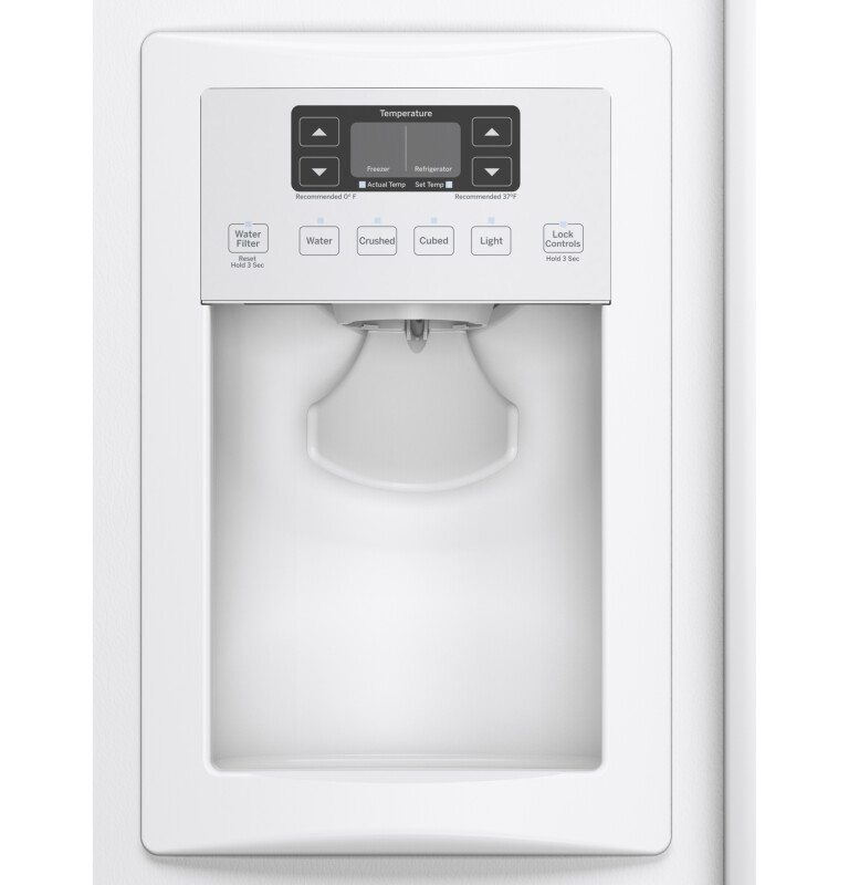 24.7 Cu. Ft. Side-By-Side Refrigerator GSE25ETHWW