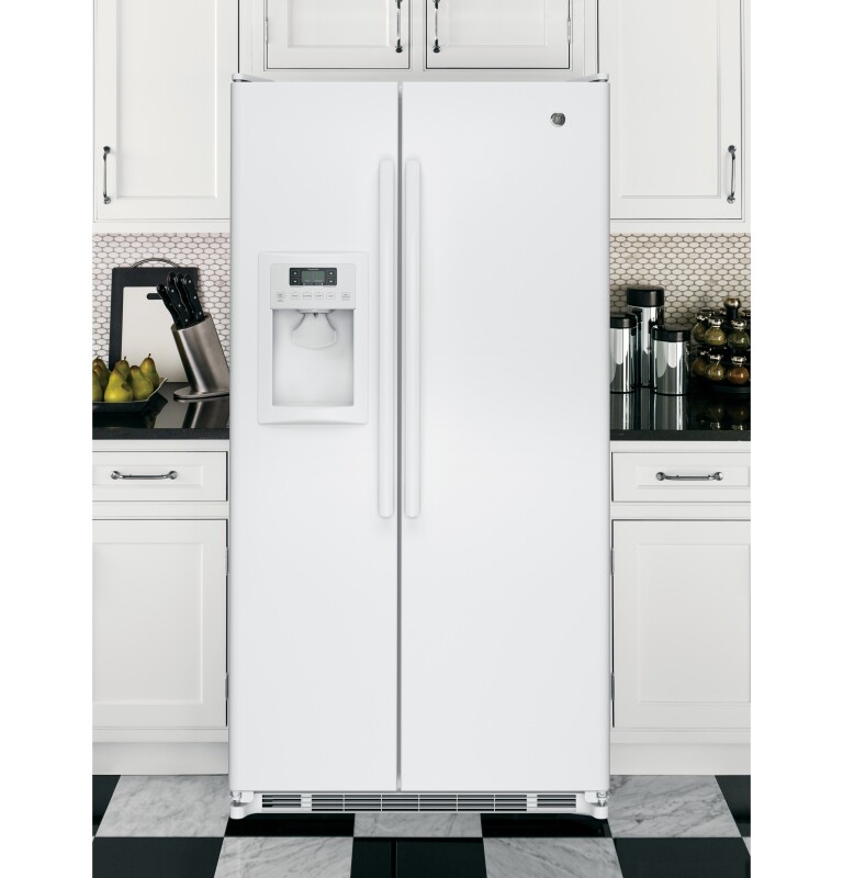24.7 Cu. Ft. Side-By-Side Refrigerator GSE25ETHWW