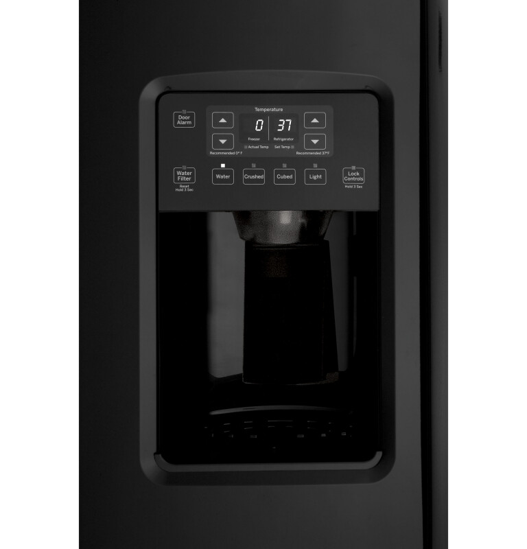 25.3 Cu. Ft. Side-By-Side Refrigerator GSE25GGHBB