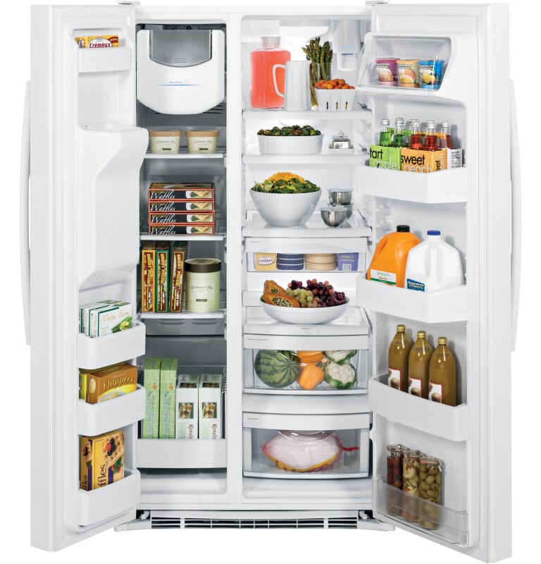 25.3 Cu. Ft. Side-By-Side Refrigerator GSE25GGHWW