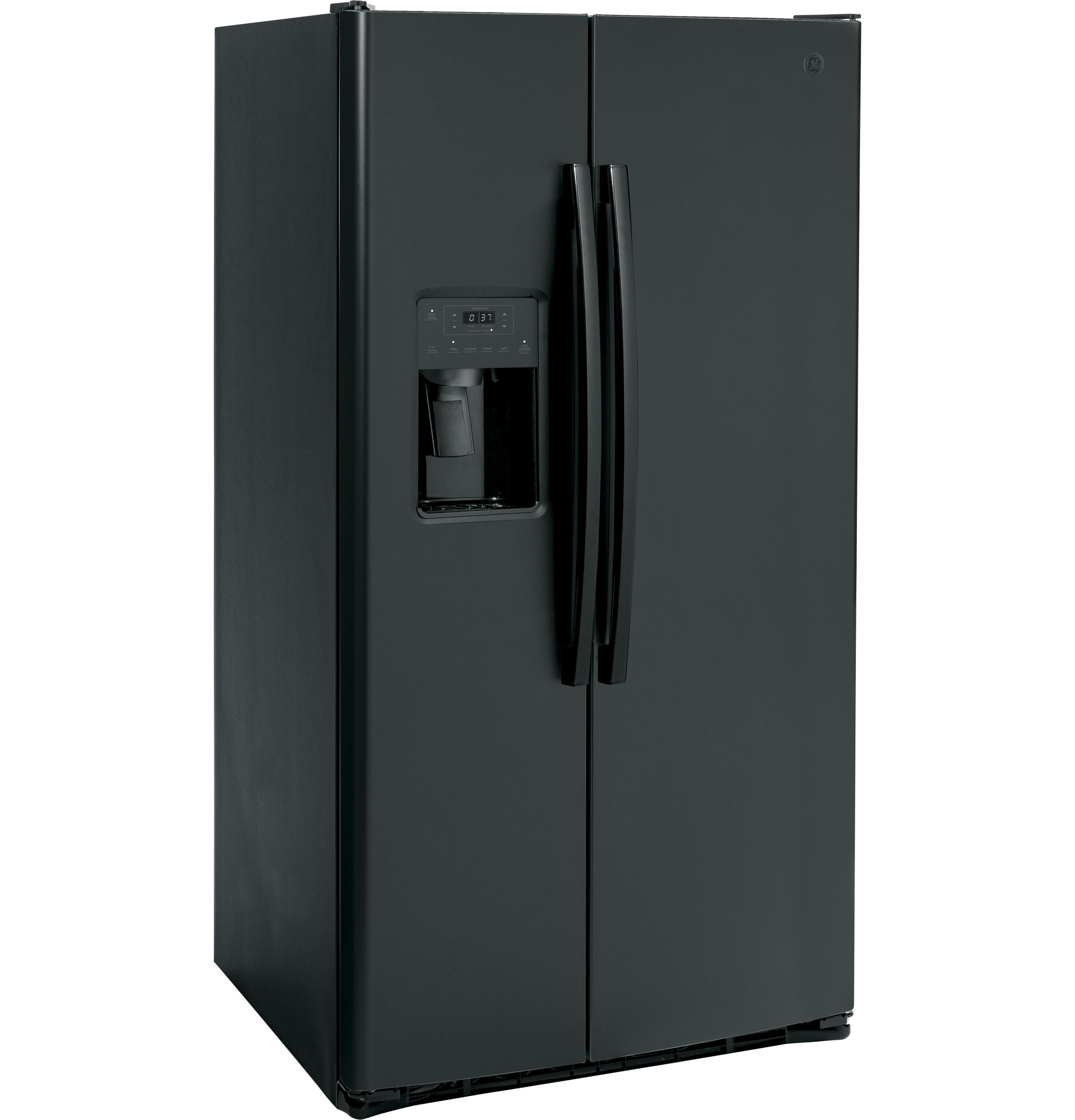 Ge® Energy Star® 25.3 Cu. Ft. Side-by-side Refrigerator GSE25GGPBB