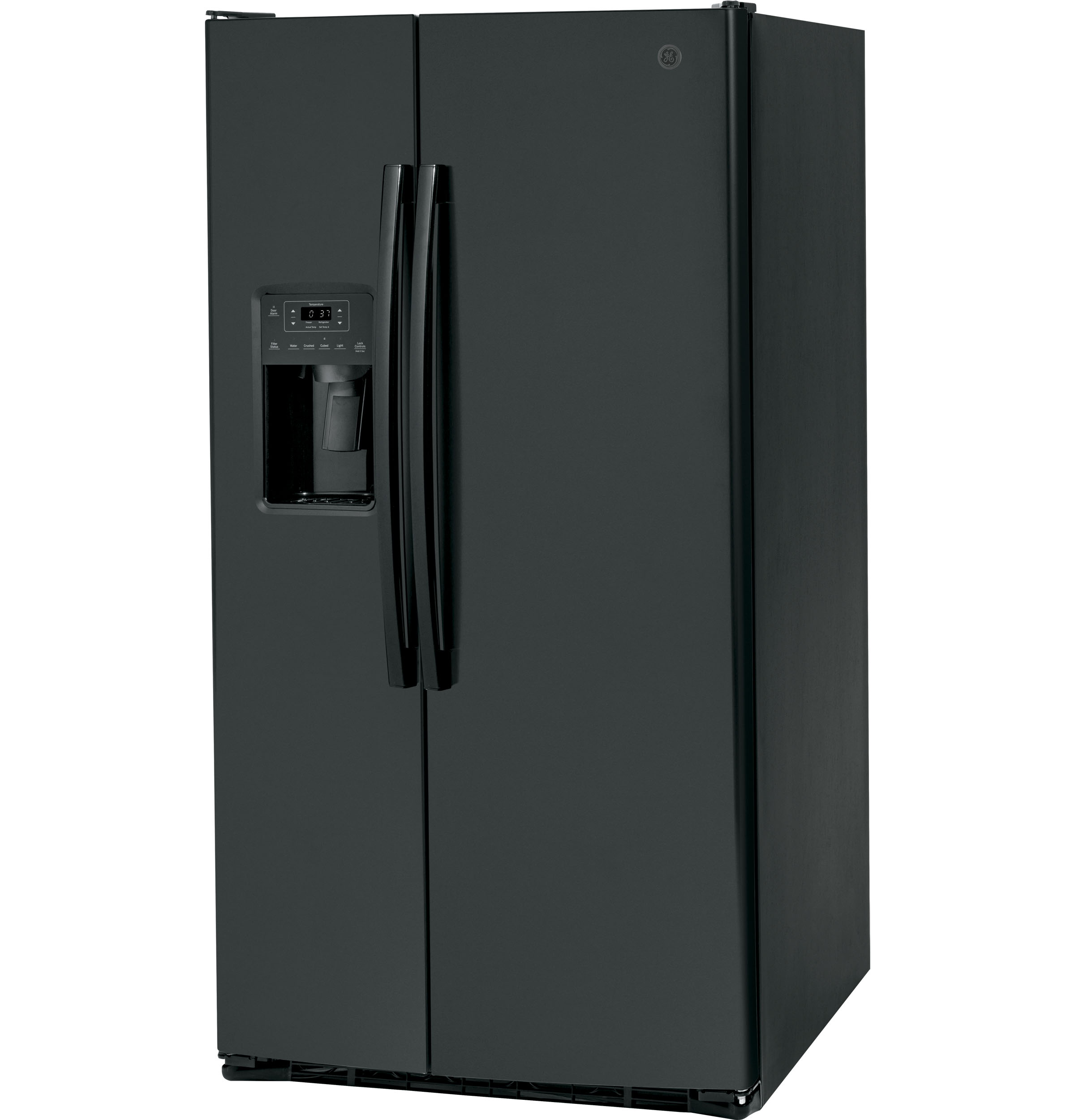 Ge® Energy Star® 25.3 Cu. Ft. Side-by-side Refrigerator GSE25GGPBB