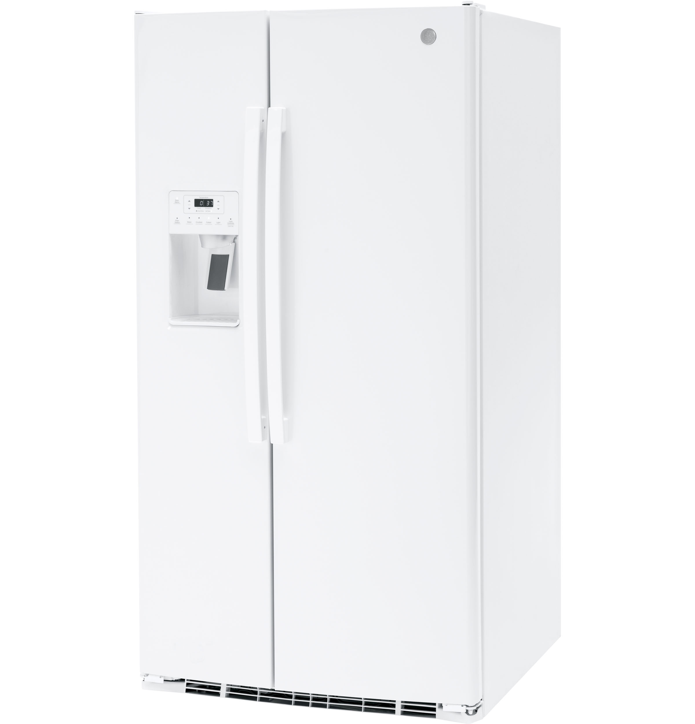 Ge® Energy Star® 25.3 Cu. Ft. Side-by-side Refrigerator GSE25GGPWW
