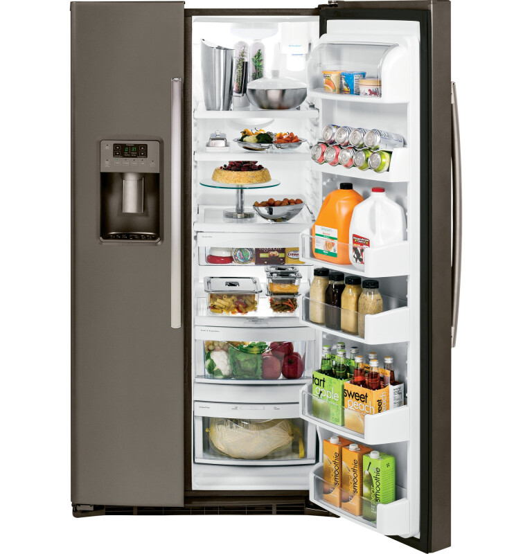 25.9 Cu. Ft. Side-By-Side Refrigerator GSE26HMEES, product image 2 of 11