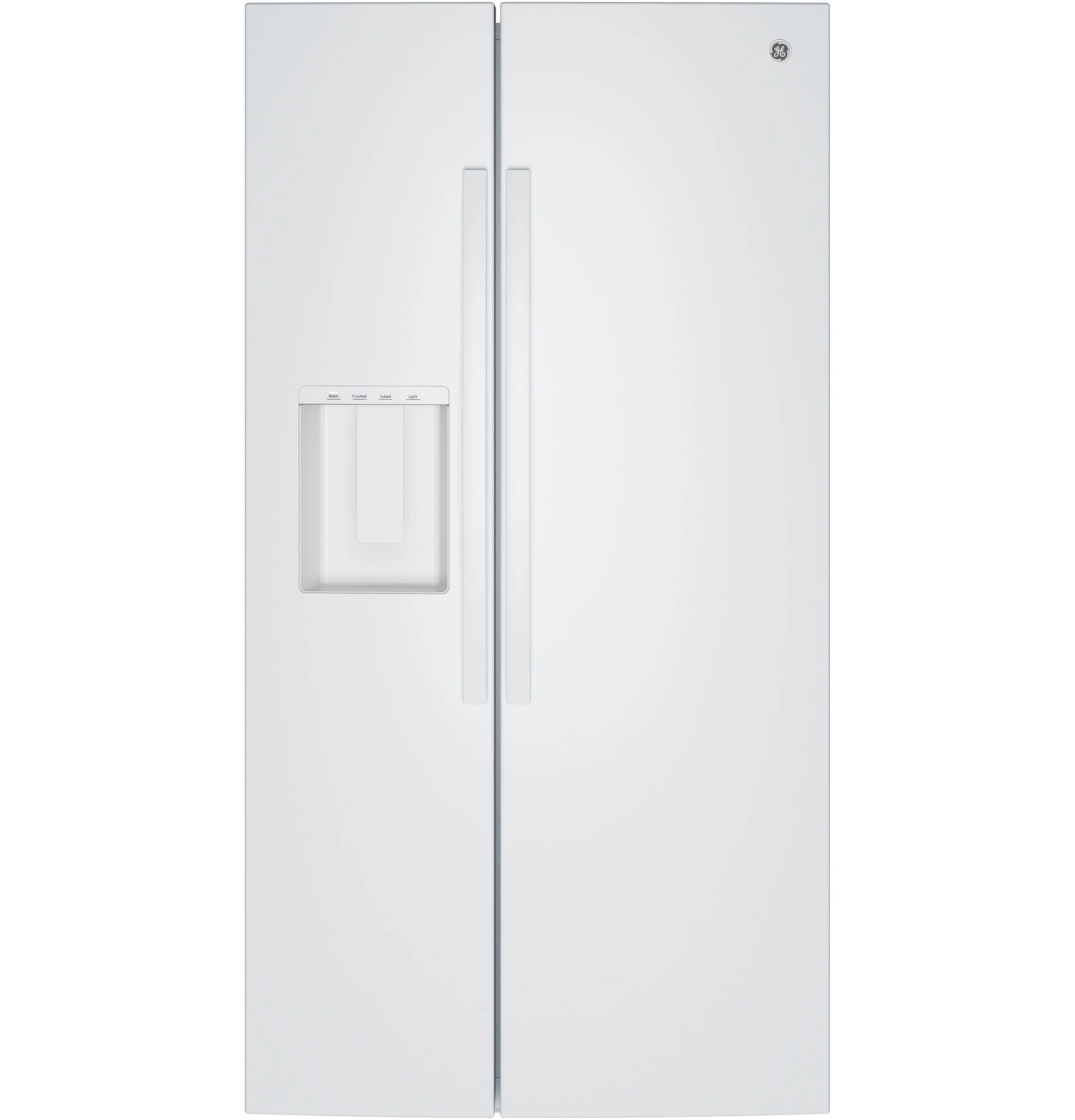 27.9 Cu. Ft. Side-By-Side Refrigerator with Extra Tall Dispenser and In-Door Icemaker GSE28NGYWW