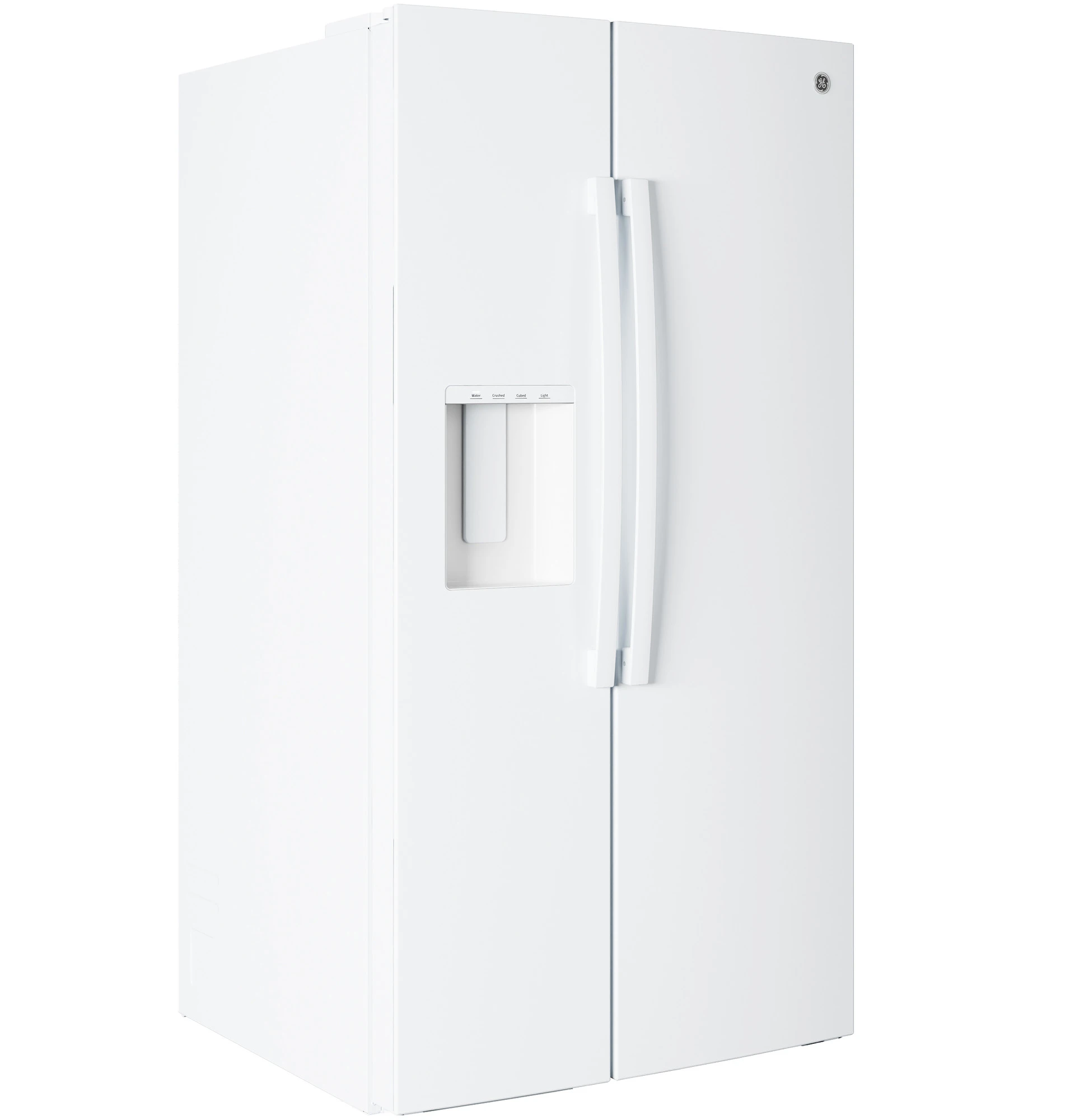 27.9 Cu. Ft. Side-By-Side Refrigerator with Extra Tall Dispenser and In-Door Icemaker GSE28NGYWW