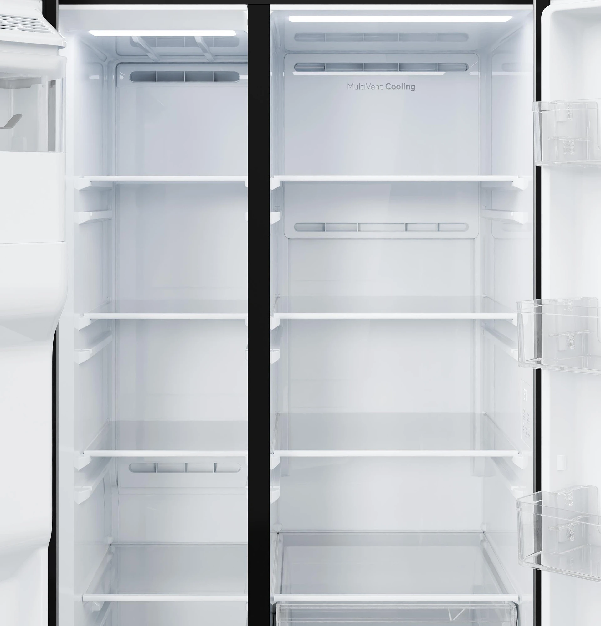 27.9 Cu. Ft. Side-By-Side Refrigerator with Extra Tall Dispenser and In-Door Icemaker GSE28NYYFS