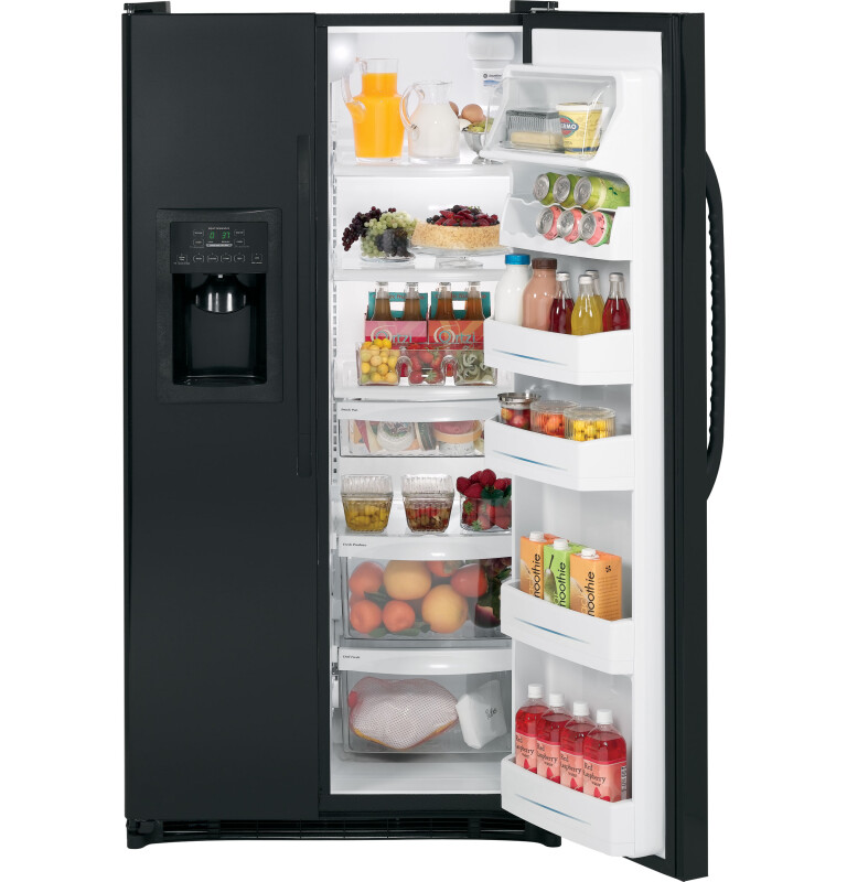 25.0 Cu. Ft. Side-By-Side Refrigerator with Dispenser GSF25IGXBB