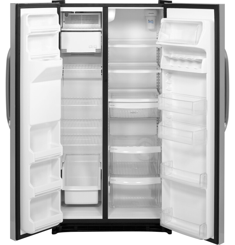 25.3 Cu. Ft. Side-By-Side Refrigerator with Dispenser GSF25IGZWW