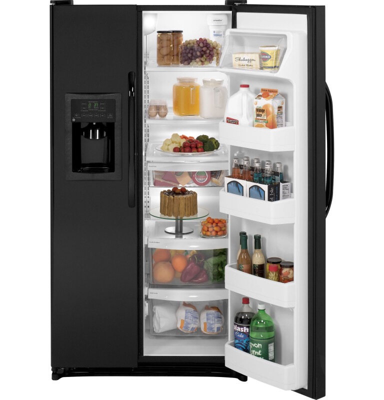 25.3 Cu. Ft. Side-By-Side Refrigerator with Dispenser GSF25JGCBB